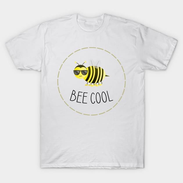 Bee Cool T-Shirt by ryanslatergraphics